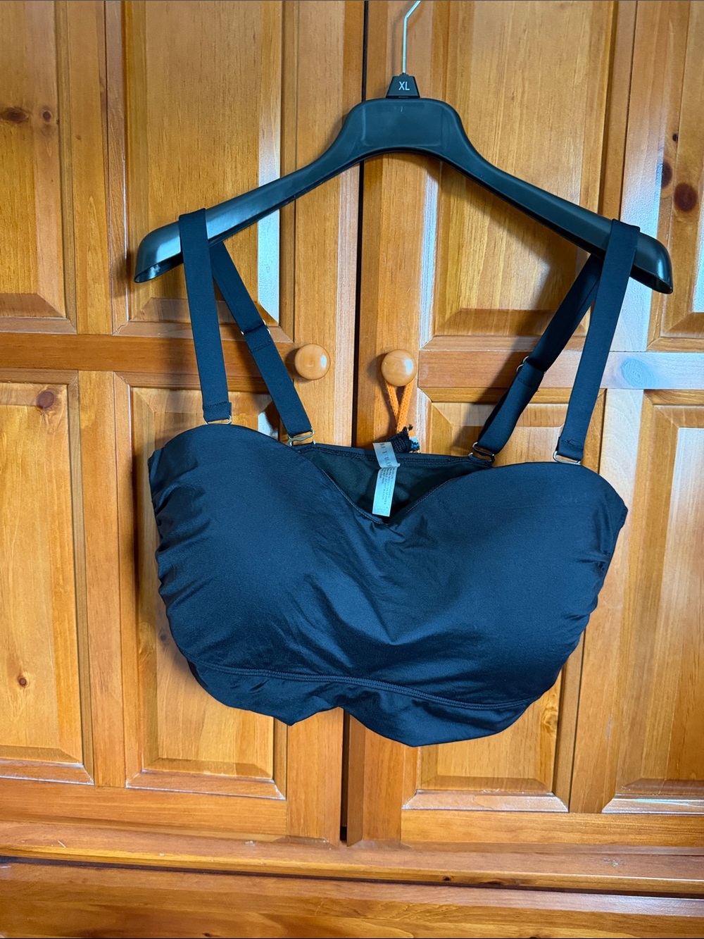 Black  womens swim top